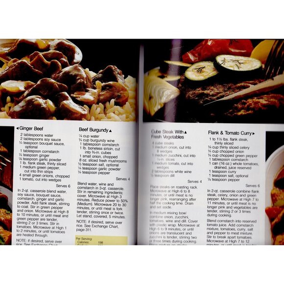 The Joy of Microwaving HC DJ 1986 700 Photos 450+ Recipes Vintage Cookbook - Picture 5 of 10